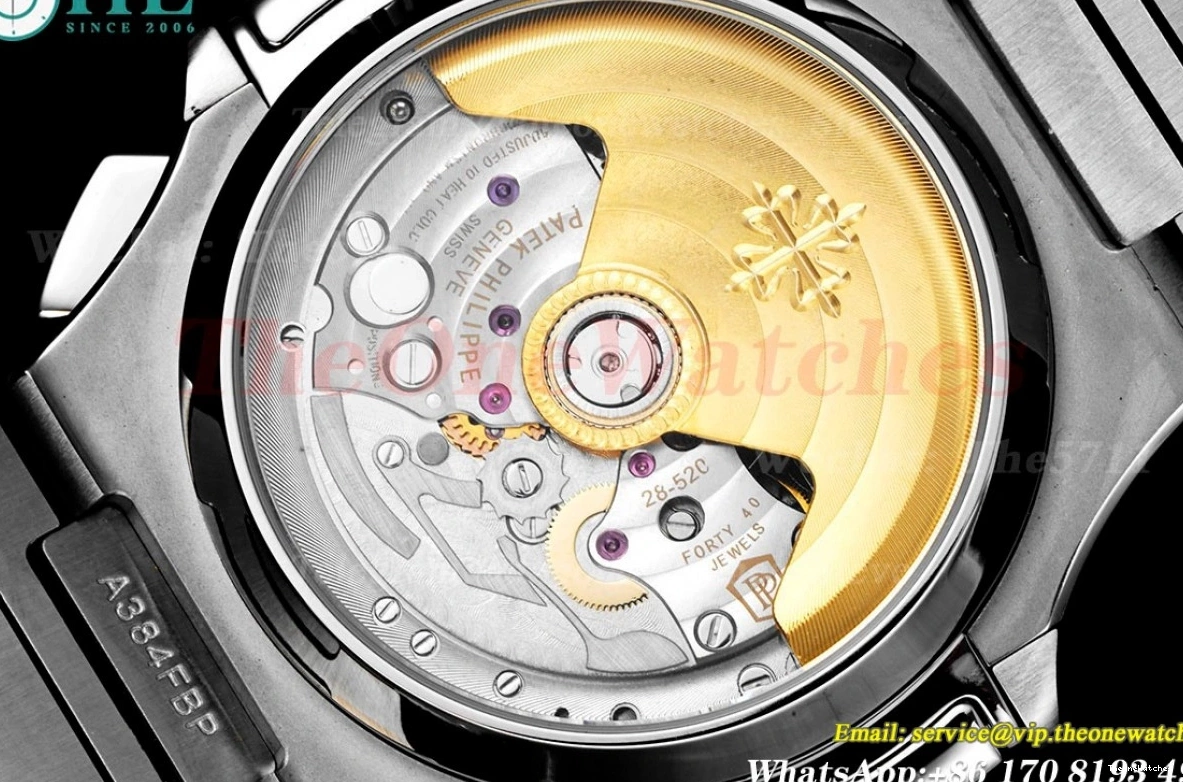 PPF SS White 40mm White 5980 SS Nautilus A28-520 0213